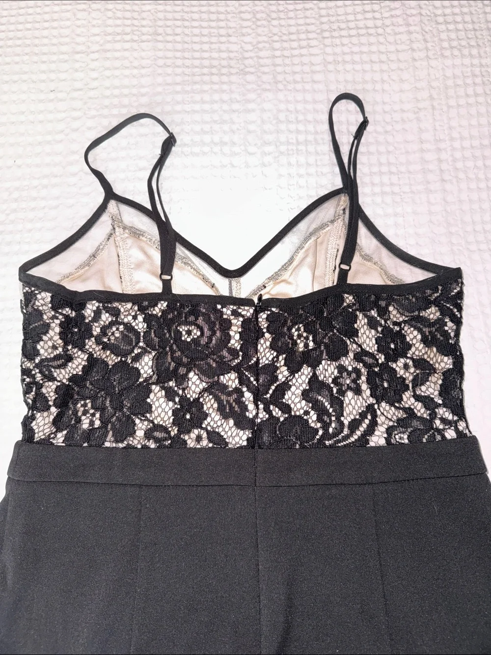 Forever 21 Black Lace-Trim Slip Dress - Picture 4 of 5